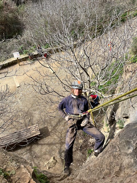 Madrid: Caving and Rappelling Adventure with Transport - Rappelling and Outdoor Excitement at the End