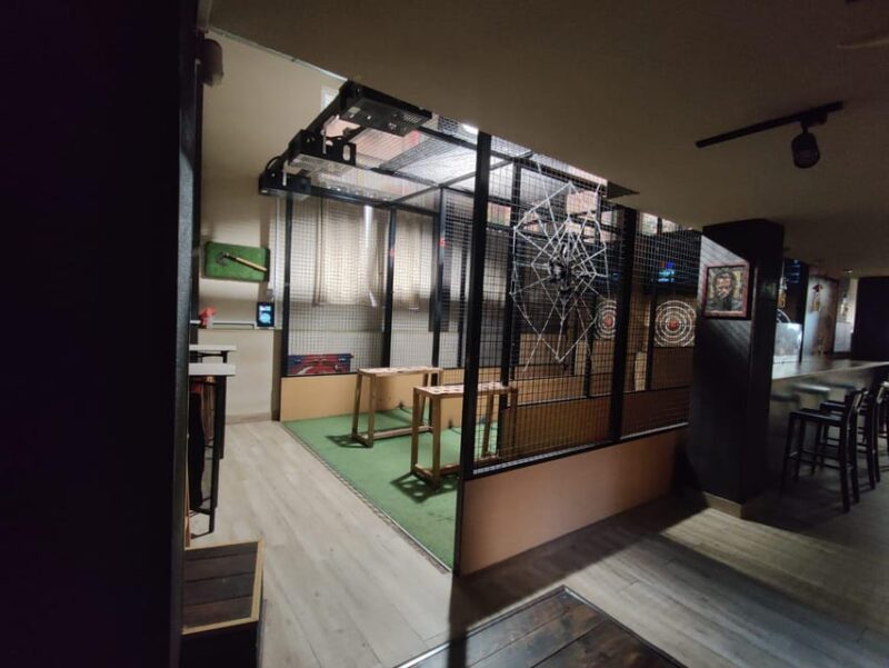 Madrid Center: AXE THROWING - Key Points