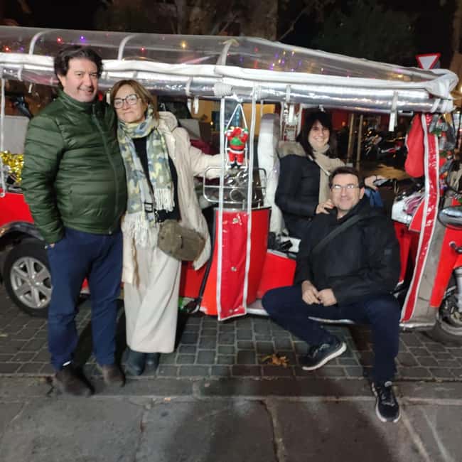 Madrid: Christmas Lights Tour in a Tuk Tuk - Key Points