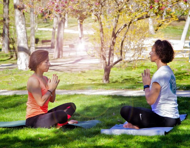 Madrid: Flow Yoga class in Retiro Park - Guided by a Cheerful and Supportive Instructor