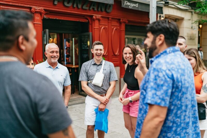 Madrid: Food & Wine Tour with 10 Tapas & 4 Drinks Included - The Four Distinct Venues: What to Expect