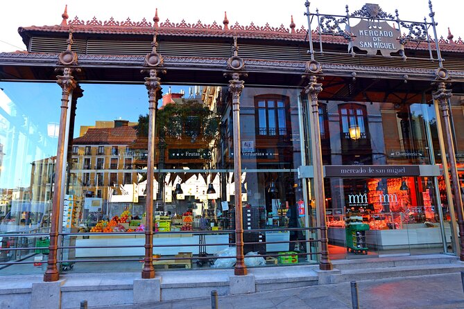 Madrid Highlights Private Tour with Prado Museum & Royal Palace - Exploring the Colorful San Miguel Market