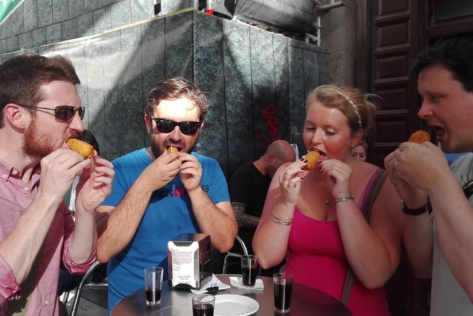 Madrid Local's Wine and Tapas Lunch Tour with a side of History - Key Points