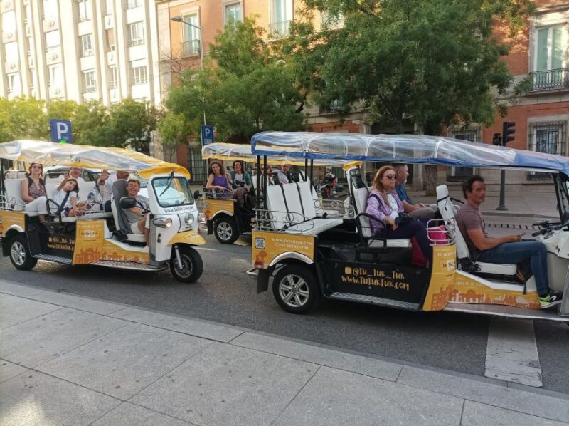 Madrid: Modern tour with Private guide in yellow tuk tuk - From the Royal Theater to Santiago Bernabeu: A Tour of Madrid’s Rich Heritage