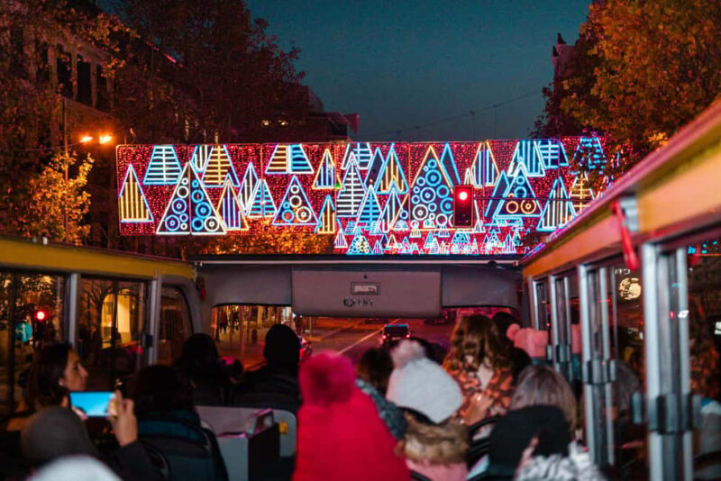 Madrid: Open-Top Double-Decker Christmas Bus Tour with Guide - Limitations and Considerations