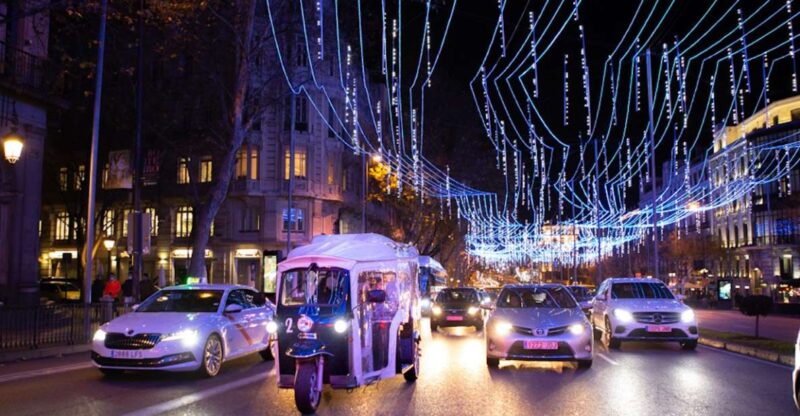 Madrid: Private Christmas Lights Tour by Eco Tuk-Tuk - The Guides Role in Enhancing the Experience