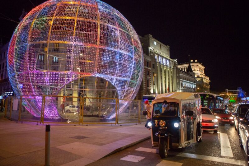 Madrid: Private Christmas Lights Tour by Eco Tuk-Tuk - The Sum Up: Festive Madrid in a Comfortable, Private Ride