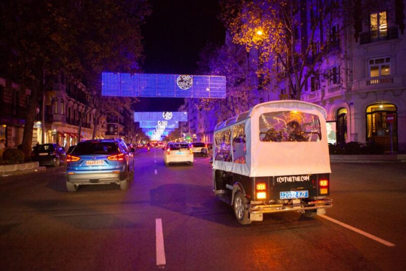 Madrid: Private Christmas Lights Tour by Eco Tuk-Tuk - Frequently Asked Questions