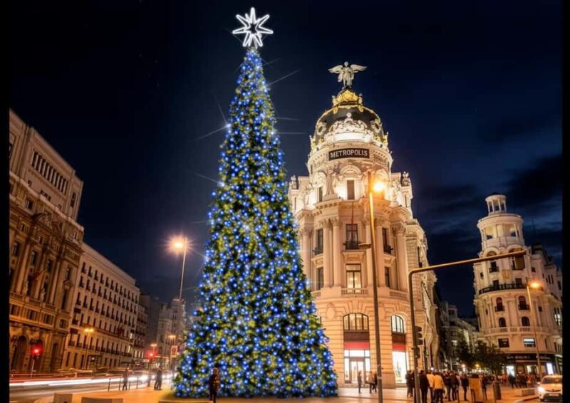 Madrid: Private Christmas Lights Tour in a Tuk Tuk to the rhythm of Christmas Carols - Key Points