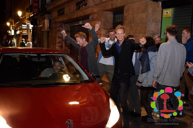 Madrid Pub Crawl Wild Night :International Party People - Enbabia Bar: The First Dive into Madrid’s Pub Scene