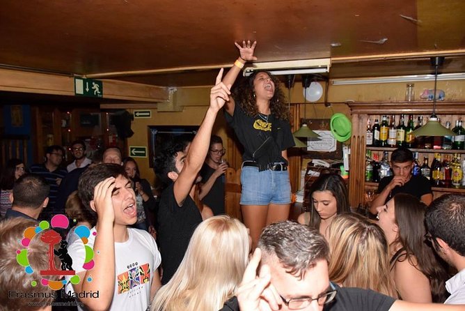 Madrid Pub Crawl Wild Night :International Party People - VIP Perks and Exclusive Access Throughout the Night