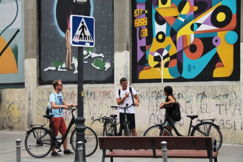 Madrid: Street Art Bike Tour - Lavapiés and Noviciado: Community-Driven Urban Gardens