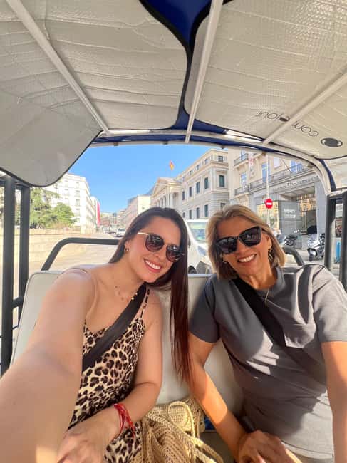 Madrid: Tuk Tuk Tour with Live Commentary - Explore Madrid in a Cozy Electric Tuk Tuk