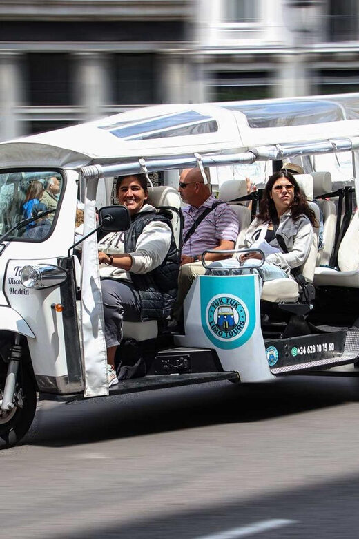 Madrid Tuk Tuk Welcoming Tour - Key Points