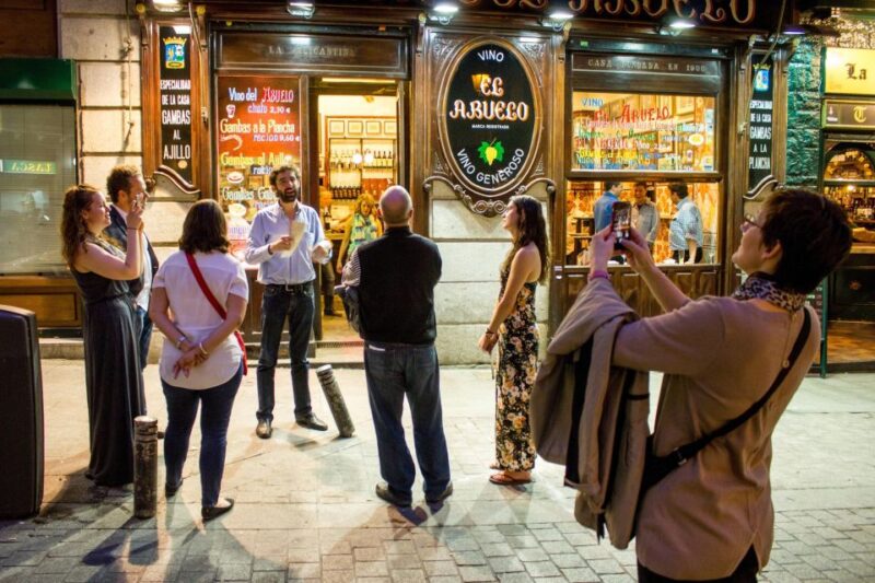 Madrid: Wine and Tapas Walking Tour - Pacing and Physical Activity