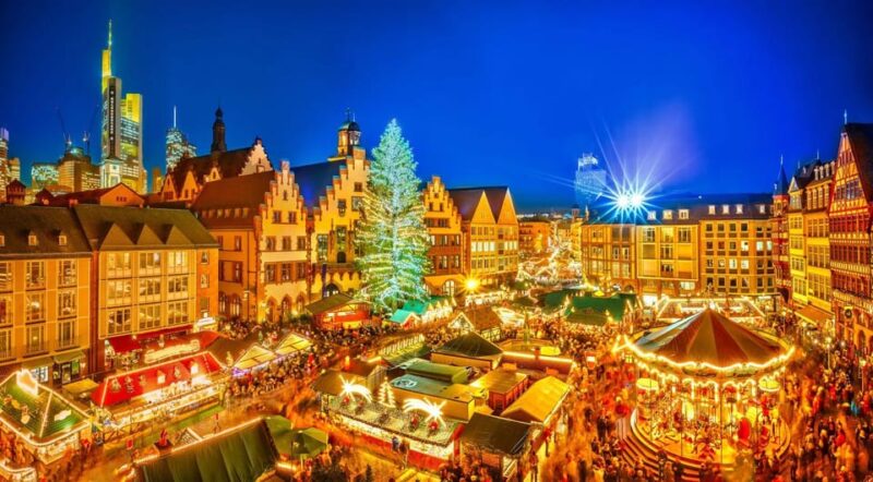 Magical Christmas Atmosphere of Frankfurt  Walking Tour - The Heart of Frankfurt: Römerberg’s Christmas Market and Tree
