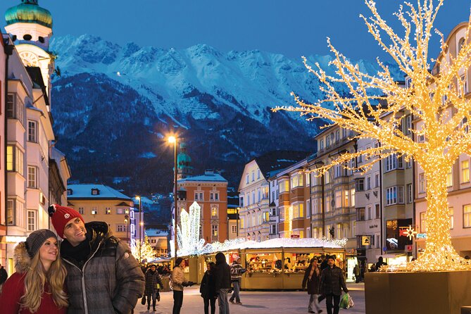 Magical CHRiSTMAS MARKETS: Innsbruck & BEST OF Tyrol EXCLUSiVE TOUR from Munich - Swarovski Kristallwelten: Sparkle and Imagination