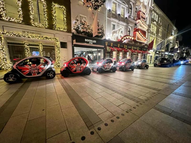 Magical London Christmas Lights Tour in Street-Legal Karts - The Route and Key Landmarks Visited