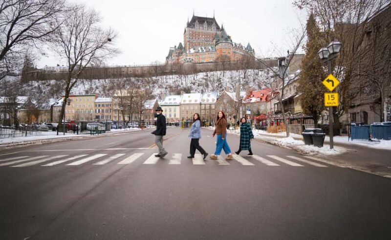 Magical memories in Quebec City with a local photographer - The Final Stop at Café La Maison Smith Notre-Dame