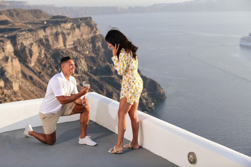 Magical Proposal Photoshoot in Santorini - Comparing Similar Experiences