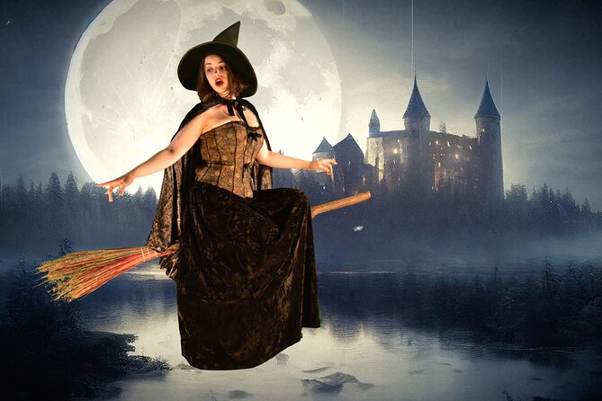 Magick Broom Costume Photography - Green Screen Technology - What’s Included in the Experience