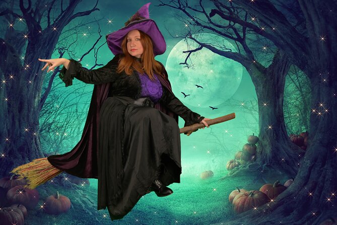 Magick Broom Costume Photography - Green Screen Technology - The Appeal of the Digital Portraits and Gifs