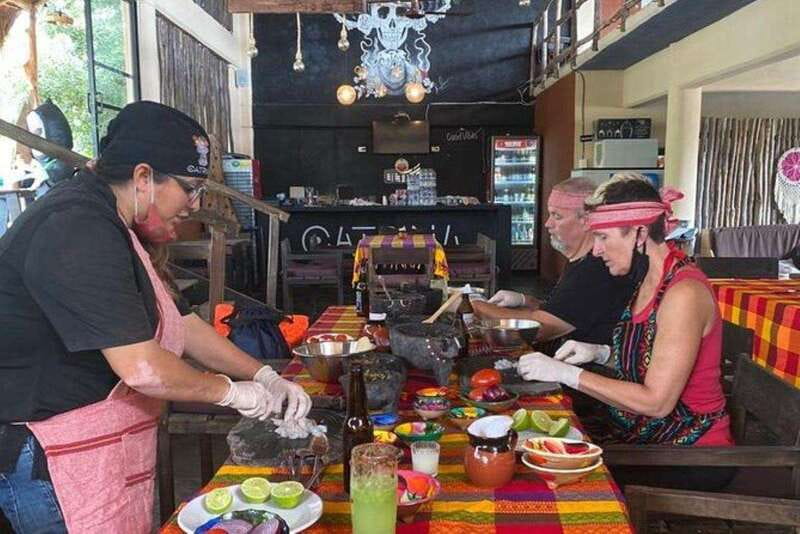 Mahahual:Mexican Cooking Class +Relaxing massage + tastings - Sample the Best of Mexican Beverages and Tastings