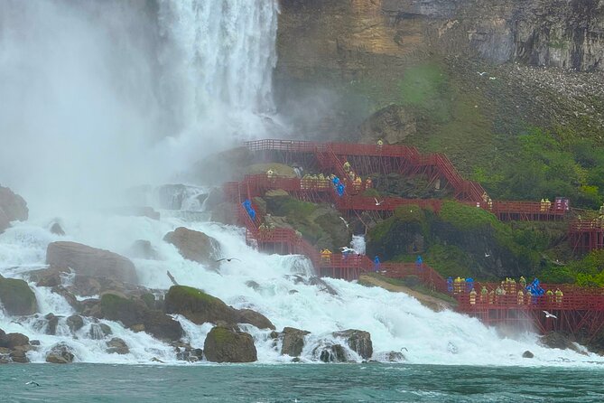 Maid of the Mist Boat and Cave of the Winds with Hotel pickup USA - Witnessing the Whirlpool Rapids