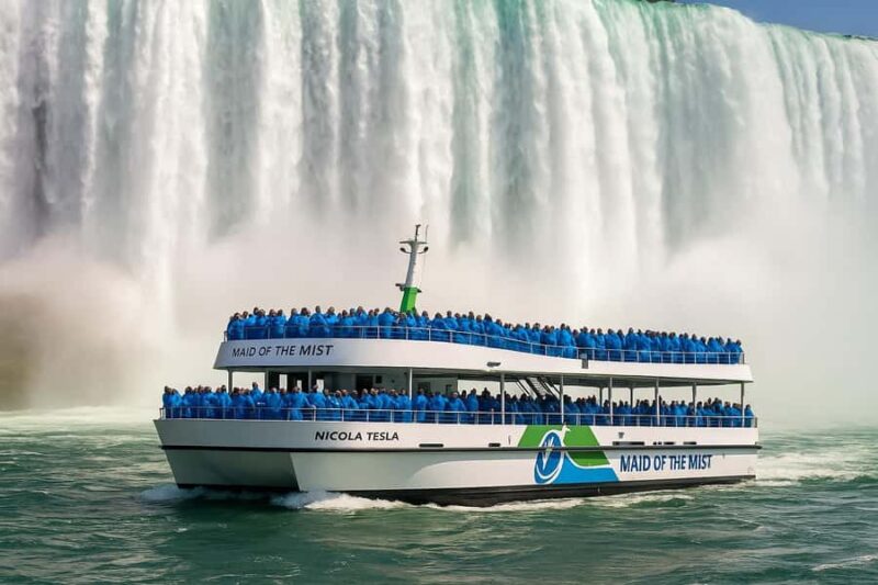 Maid of the Mist Boat & Cave of the Winds with hotel pickup - Key Points