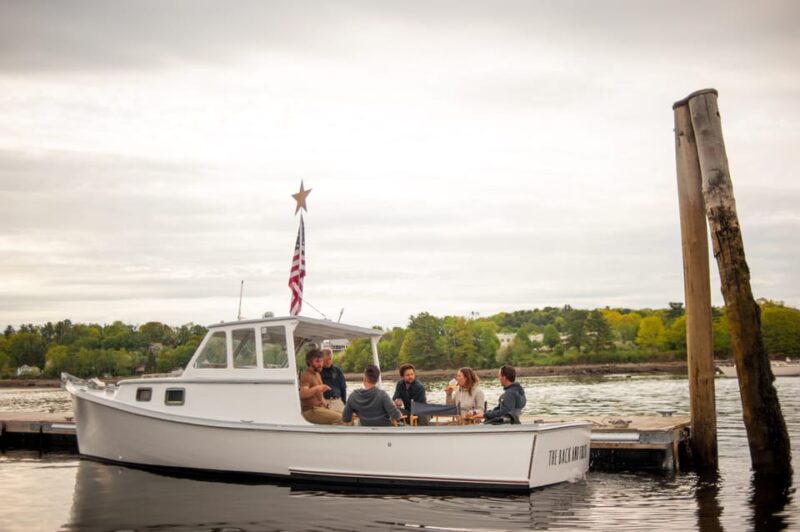 Maine: Belfast Incredible Sunset Cruise with Lobster - Experience a Classic Maine Lobster Boat