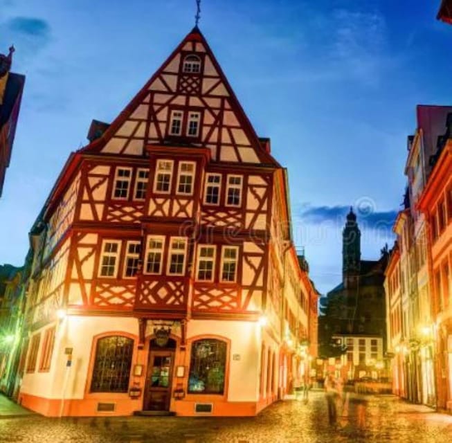 Mainz: guided evening tour of the Rhine riverbank/old town in German and English - Price, Cancellation, and Flexibility