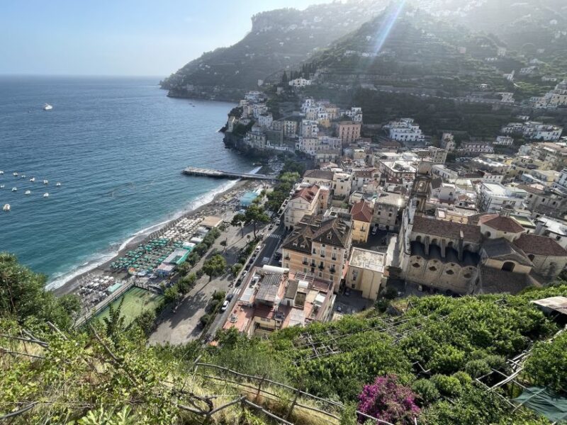 Maiori: Amalfi Coast Path of Lemons Day Trip with Tastings - The Charm of Minori’s Main Square and Santa Trofimena Church
