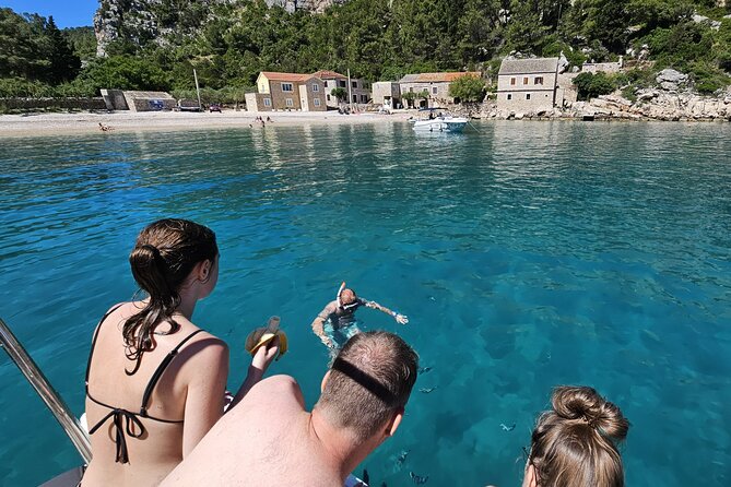 Makarska: 3 Island Speedboat Tour with Little Blue Cave & Lagoon - Final Stop at Zirje Bay on Bra Island