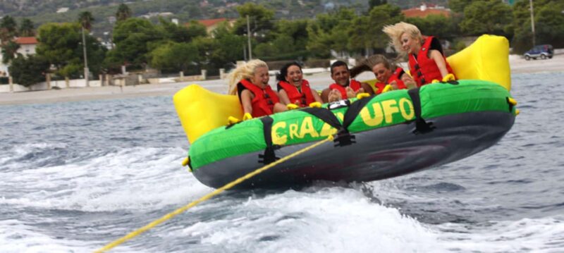 Makarska: Crazy UFO Adrenaline Ride for 6 People MPL Nautika - The Experience of the Guides and Staff