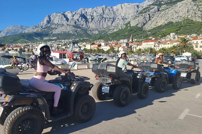 Makarska Safari ATV Quad Tour - Return to Makarska and Local Town Views