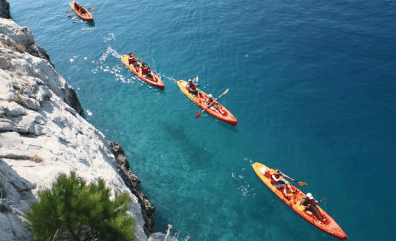 Makarska: Sea kayaking & snorkeling adventure - MPL Nautika - Returning to Cvitaka Beach and final moments