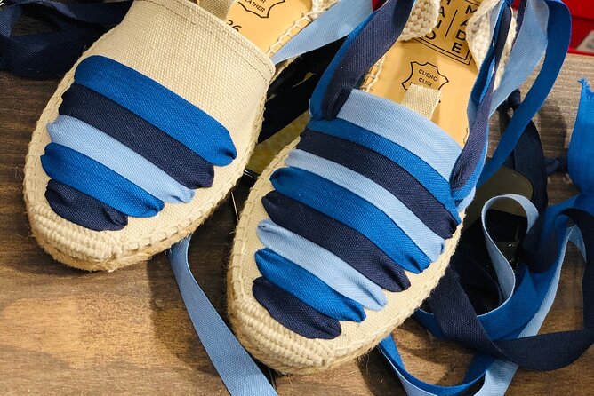 Make Authentic Espadrilles in Barcelona - Crafting Your Espadrilles on the Workshop Tables