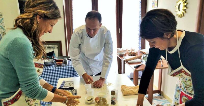 Make Neapolitan Pizza With A View Of Naples Like No Other - Learning from a Local Pizzaiolo in a Cozy Home Setting