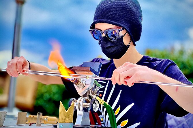 Make your own Glass Beads in Sedona - Group Size and Accessibility