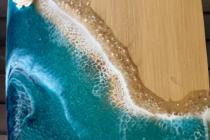 Make your own Maui Souvenir/Ocean resin class - The Small Group Advantage for Personalized Guidance