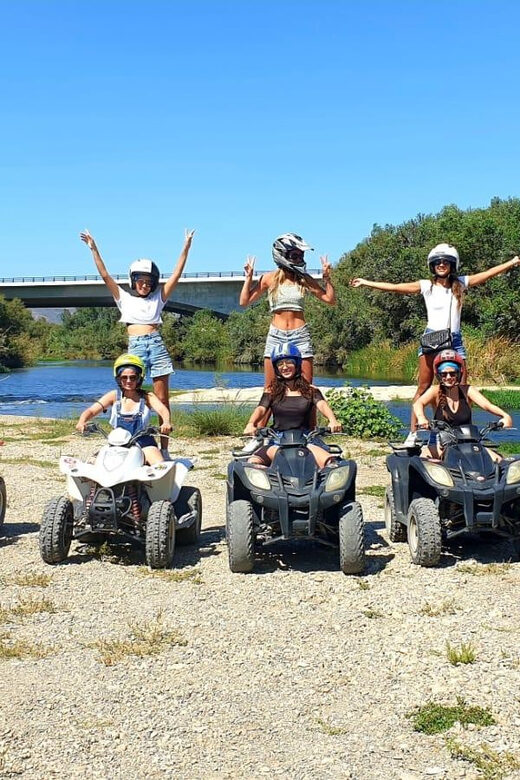 Málaga: 3-Hour Guided All-Terrain Two-Seater Quad Tour - Dynamic Málaga Quad Adventure with Up-close Planes and Scenic Stops
