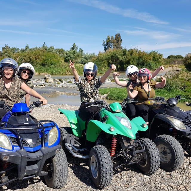 Málaga: 3-Hour Guided All-Terrain Two-Seater Quad Tour - Riding an All-Terrain Quad Through Málaga’s Natural Areas