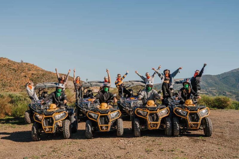 Malaga: 3 hours Off-Road Tour by 2-Seater Quad in Mijas - Exciting Off-Road Adventure with Scenic Views of Mijas and Costa del Sol