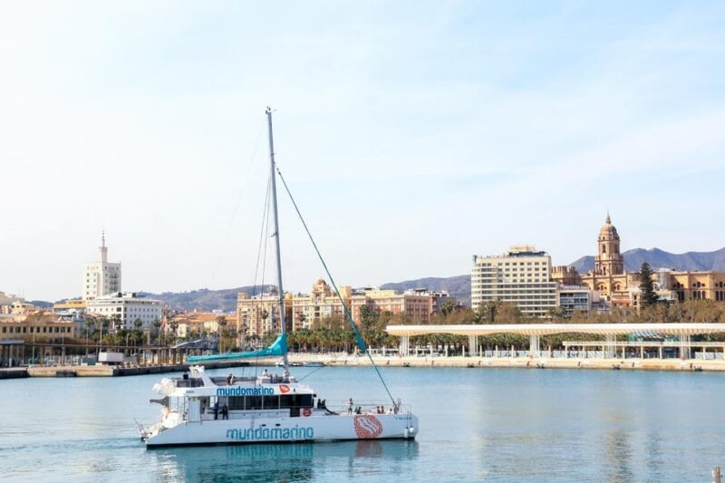 Malaga: Catamaran Sailing Cruise with Swimming & Optional DJ - The Music and DJ Experience on the Water