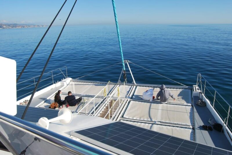 Malaga: Catamaran Sunset or Night Cruise w/ Live DJ & Drink - The Atmosphere: Live DJ and Social Vibe