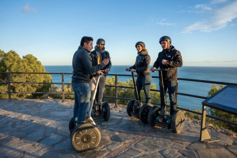 Malaga City Tour: 1-Hour Panoramic Segway Tour - From the Gibralfaro Lookout to the City Lights