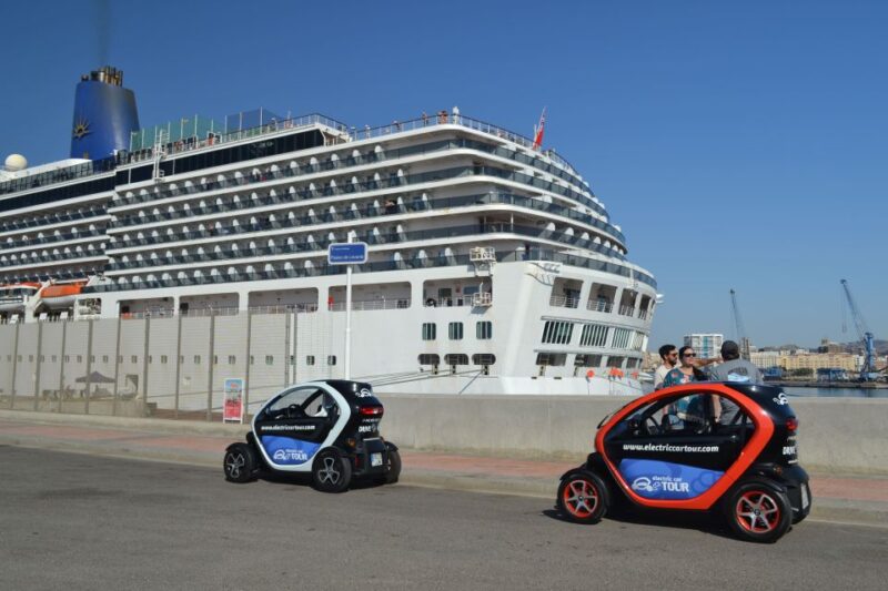Malaga: Electric Car City Tour and visit Gibralfaro Castle - Key Points