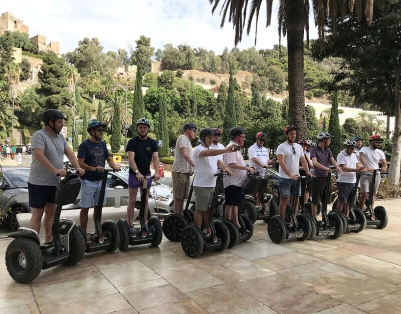 Malaga: Gibralfaro Castle, Bullring, and Port Segway Tour - Gibralfaro Castle and Its Breathtaking Views