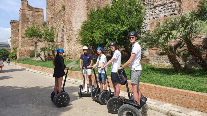 Malaga: Gibralfaro Castle Guided Segway Tour - Exploring Gibralfaro Castle on a Segway