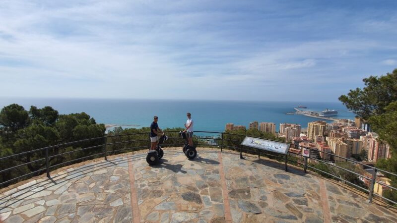 Malaga: Gibralfaro Castle Guided Segway Tour - Stops and Highlights Along the Route